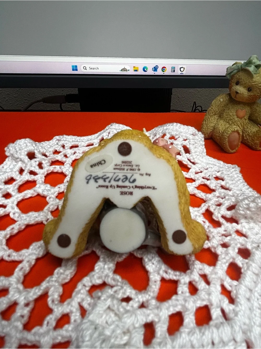 Cherished Teddies set of 3  2-12/“ tall